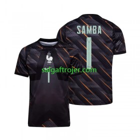 Frankrig Brice Samba 1 Fodboldtrøjer Målmand Hjemmebanesæt World Cup 2026 Kort ærmer